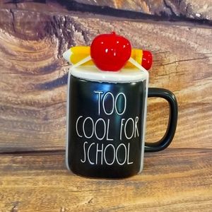 Rae Dunn TOO COOL FOR SCHOOL mug